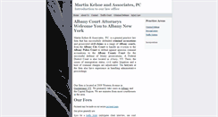 Desktop Screenshot of martinkehoe.com